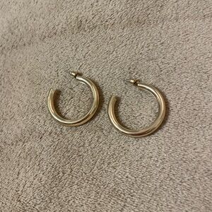 Gold Hoop Earrings